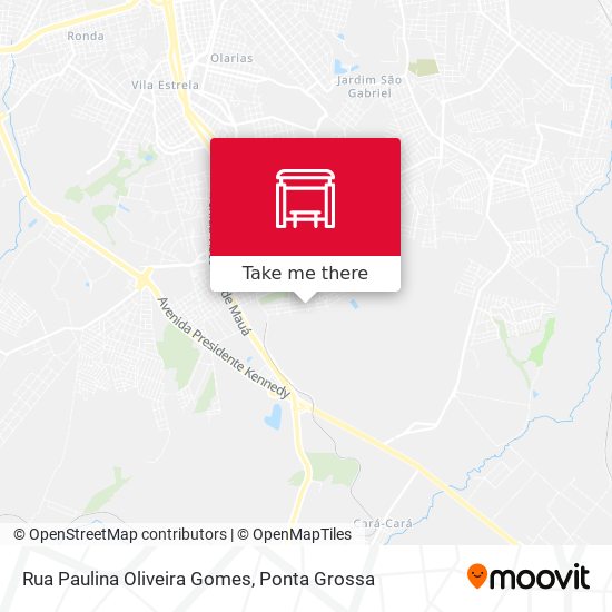 Rua Paulina Oliveira Gomes map