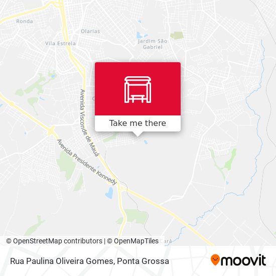 Rua Paulina Oliveira Gomes map