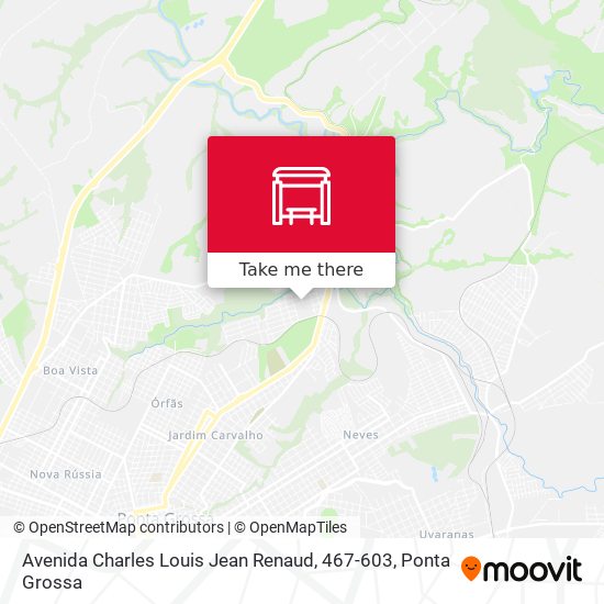 Mapa Avenida Charles Louis Jean Renaud, 467-603
