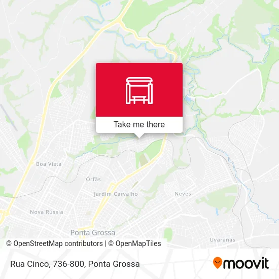 Rua Cinco, 736-800 map