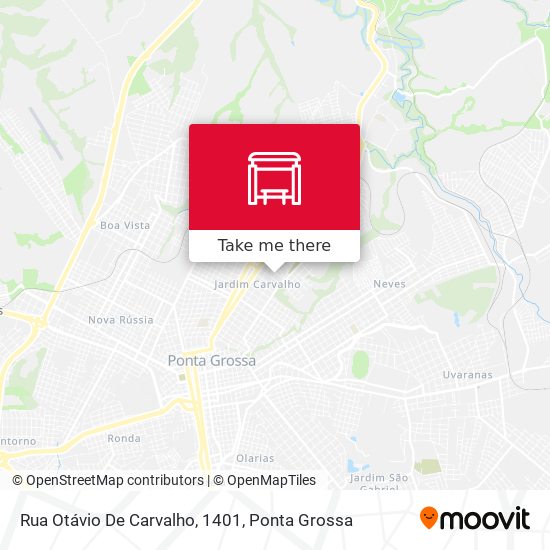 Rua Otávio De Carvalho, 1401 map