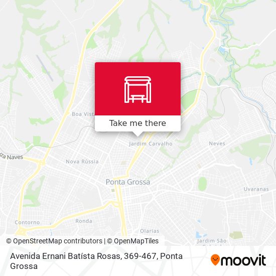 Mapa Avenida Ernani Batísta Rosas, 369-467