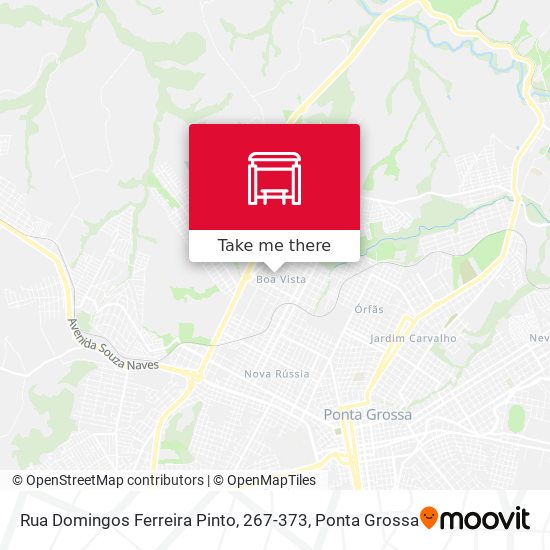 Mapa Rua Domingos Ferreira Pinto, 267-373