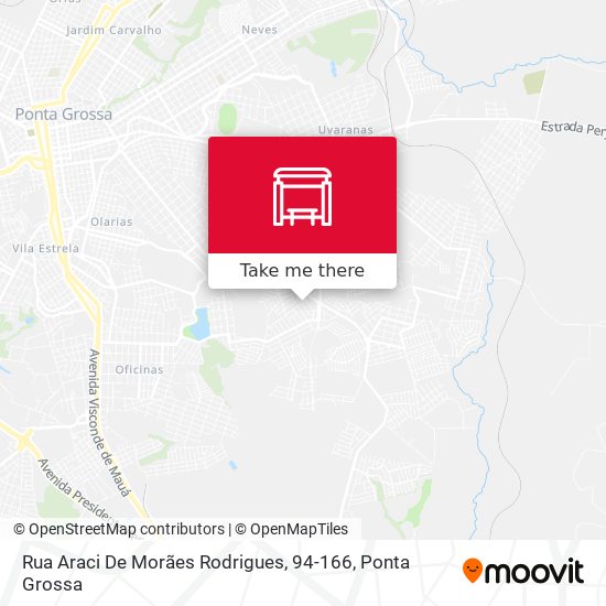 Rua Araci De Morães Rodrigues, 94-166 map