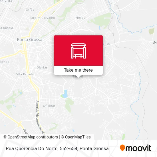 Rua Querência Do Norte, 552-654 map