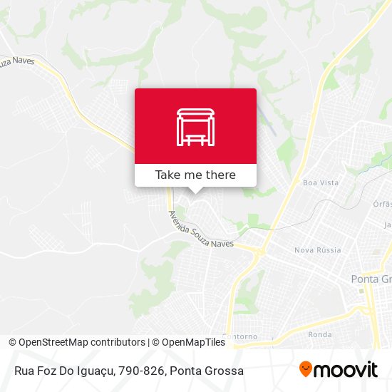 Rua Foz Do Iguaçu, 790-826 map