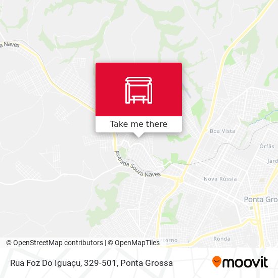 Rua Foz Do Iguaçu, 329-501 map
