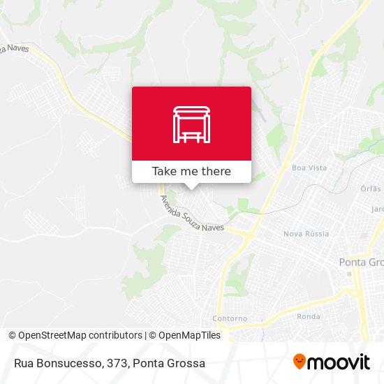 Mapa Rua Bonsucesso, 373