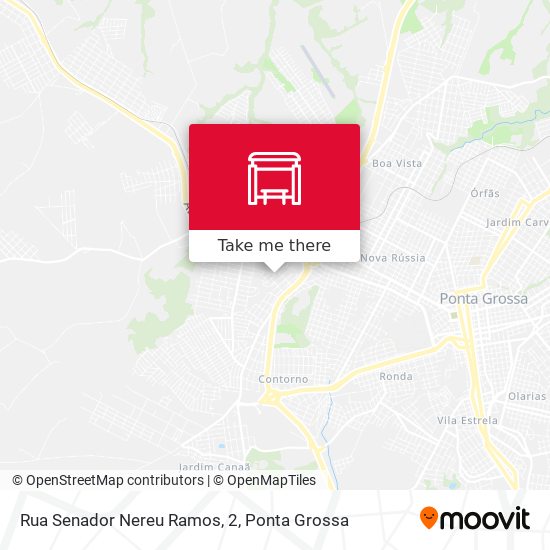 Mapa Rua Senador Nereu Ramos, 2