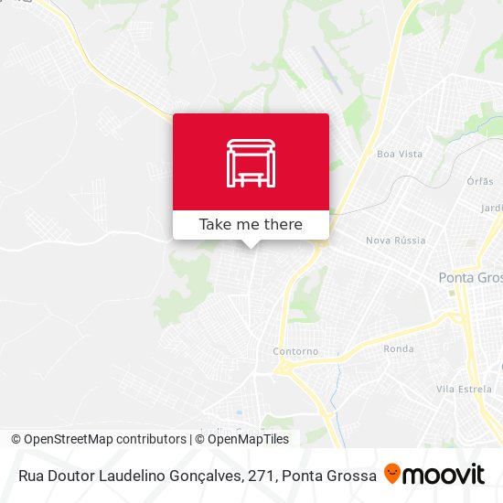 Rua Doutor Laudelino Gonçalves, 271 map