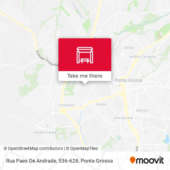 Mapa Rua Paes De Andrade, 536-628