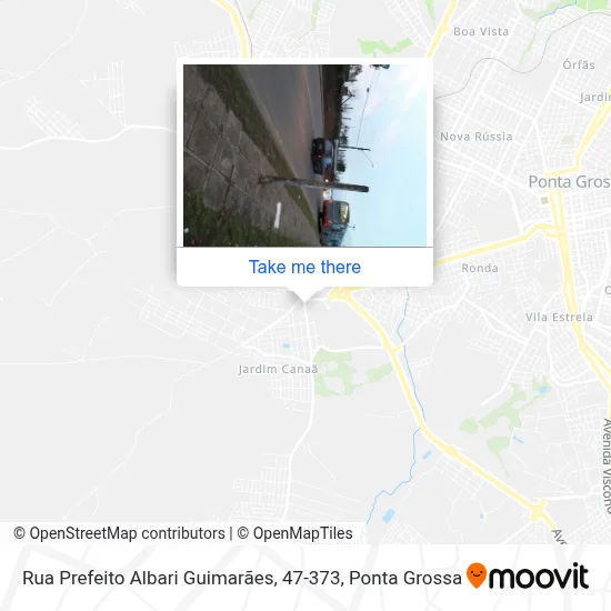 Rua Prefeito Albari Guimarães, 47-373 map