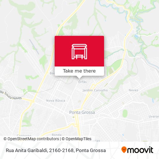 Mapa Rua Anita Garibaldi, 2160-2168
