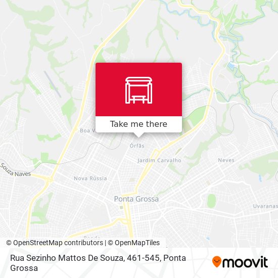 Rua Sezinho Mattos De Souza, 461-545 map