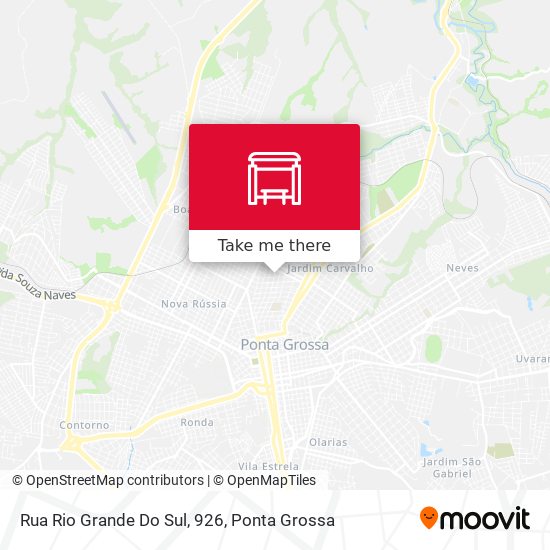 Rua Rio Grande Do Sul, 926 map