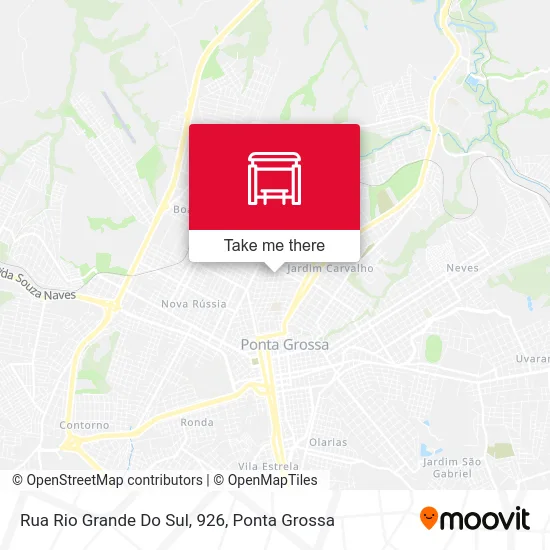 Rua Rio Grande Do Sul, 926 map