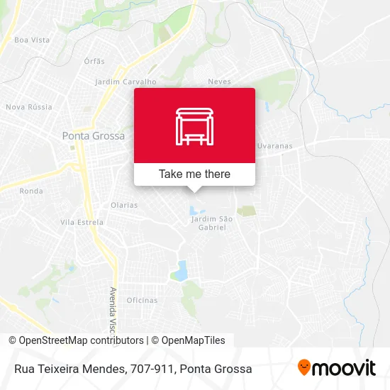 Rua Teixeira Mendes, 707-911 map