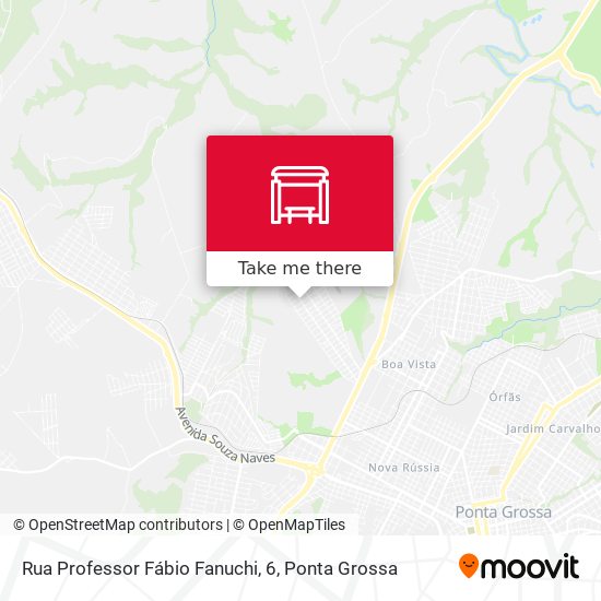 Rua Professor Fábio Fanuchi, 6 map