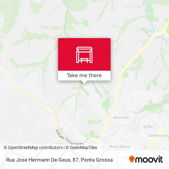 Rua Jose Hermann De Geus, 87 map