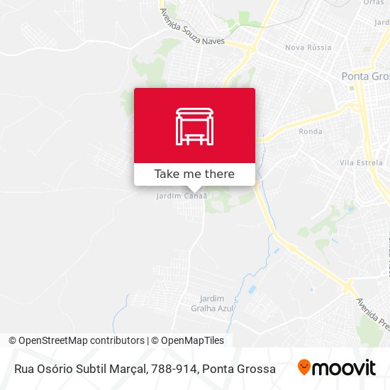 Rua Osório Subtil Marçal, 788-914 map