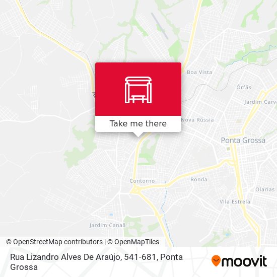 Rua Lizandro Alves De Araújo, 541-681 map