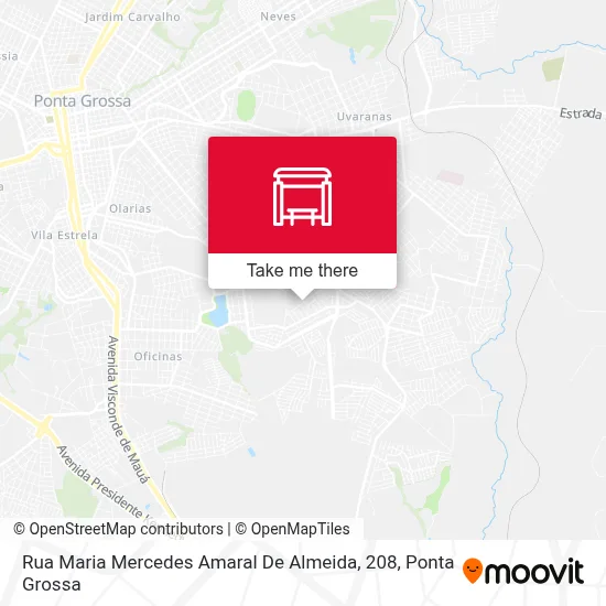 Rua Maria Mercedes Amaral De Almeida, 208 map