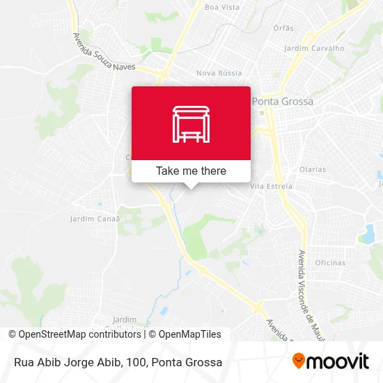 Rua Abib Jorge Abib, 100 map