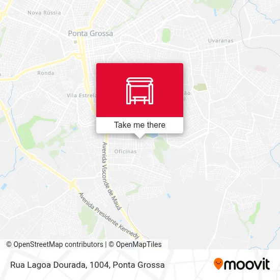 Rua Lagoa Dourada, 1004 map
