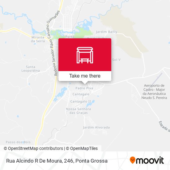 Rua Alcindo R De Moura, 246 map