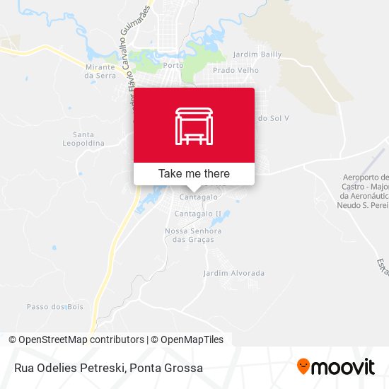 Rua Odelies Petreski map