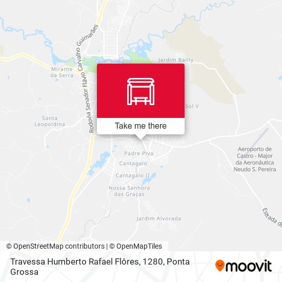 Travessa Humberto Rafael Flôres, 1280 map