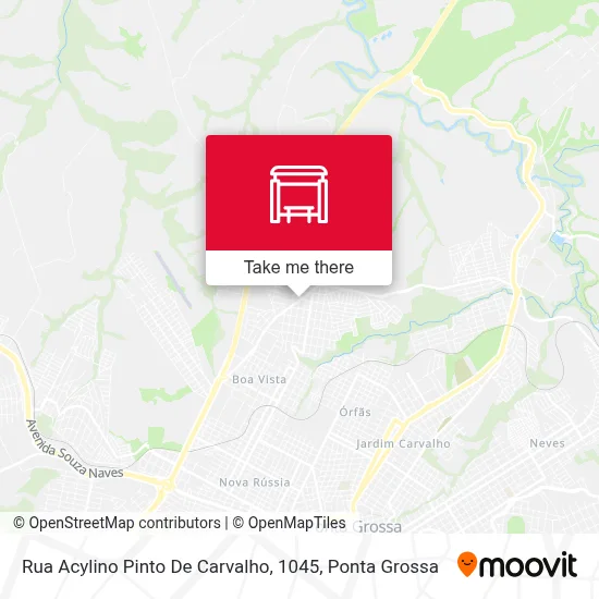 Rua Acylino Pinto De Carvalho, 1045 map