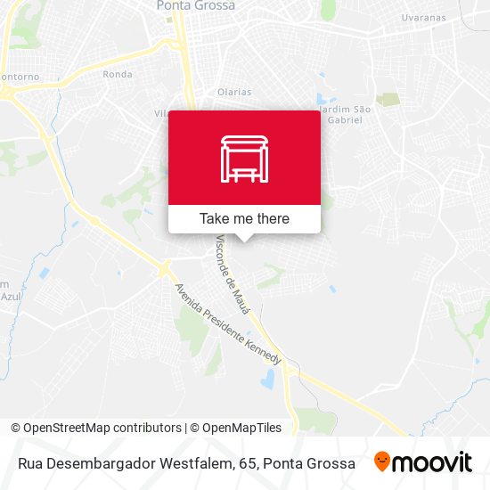 Mapa Rua Desembargador Westfalem, 65