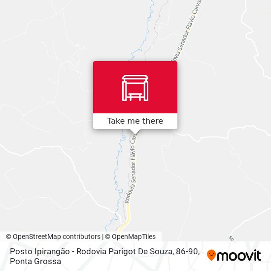 Posto Ipirangão - Rodovia Parigot De Souza, 86-90 map