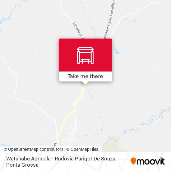 Watanabe Agrícola - Rodovia Parigot De Souza map