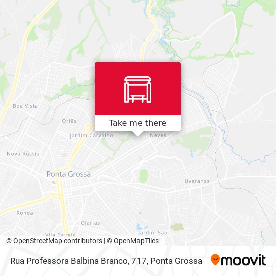 Rua Professora Balbina Branco, 717 map
