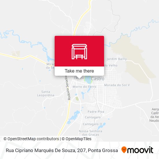 Rua Cipriano Marquês De Souza, 207 map