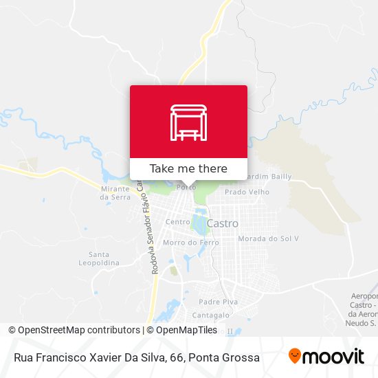 Rua Francisco Xavier Da Silva, 66 map