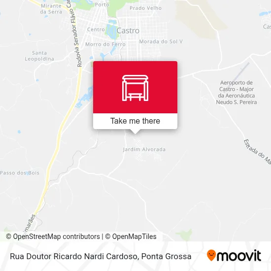 Rua Doutor Ricardo Nardi Cardoso map
