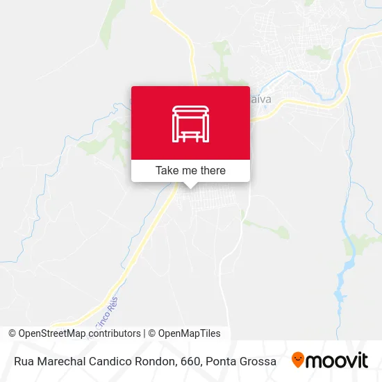 Rua Marechal Candico Rondon, 660 map