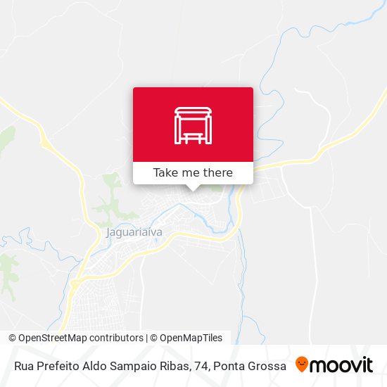 Rua Prefeito Aldo Sampaio Ribas, 74 map