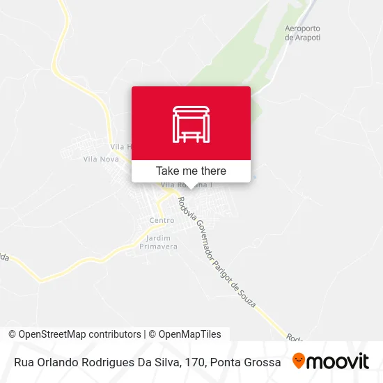 Rua Orlando Rodrigues Da Silva, 170 map