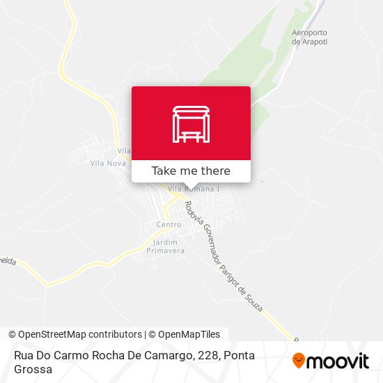 Rua Do Carmo Rocha De Camargo, 228 map