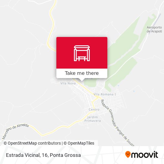 Estrada Vicinal, 16 map