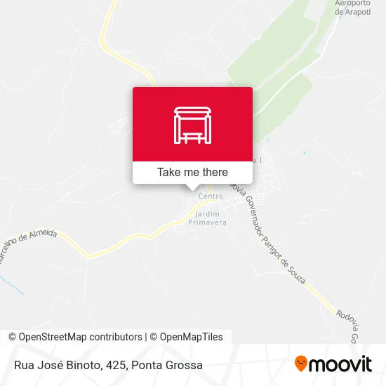 Rua José Binoto, 425 map