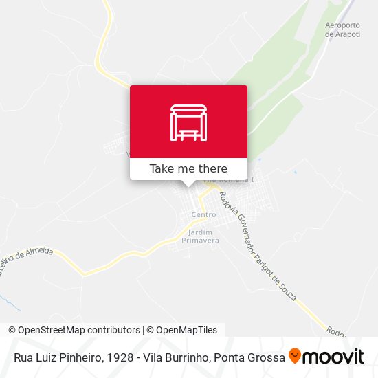 Rua Luiz Pinheiro, 1928 - Vila Burrinho map