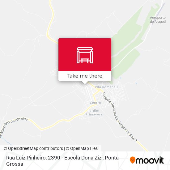 Rua Luiz Pinheiro, 2390 - Escola Dona Zizi map