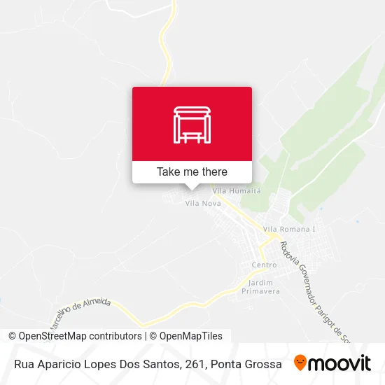 Rua Aparicio Lopes Dos Santos, 261 map