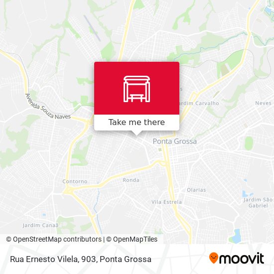Mapa Rua Ernesto Vilela, 903
