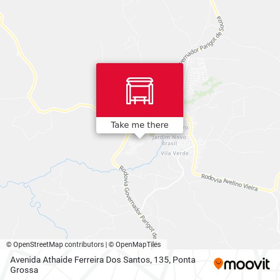 Avenida Athaide Ferreira Dos Santos, 135 map
